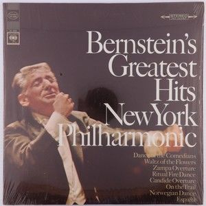 Bernstein/New York Philharmonic Orchestra Greatest Hits Vinyl LP Record MS 6988